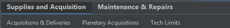 Logistics Settings