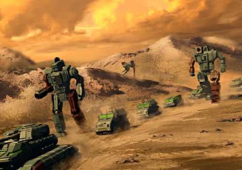 Supply convoy